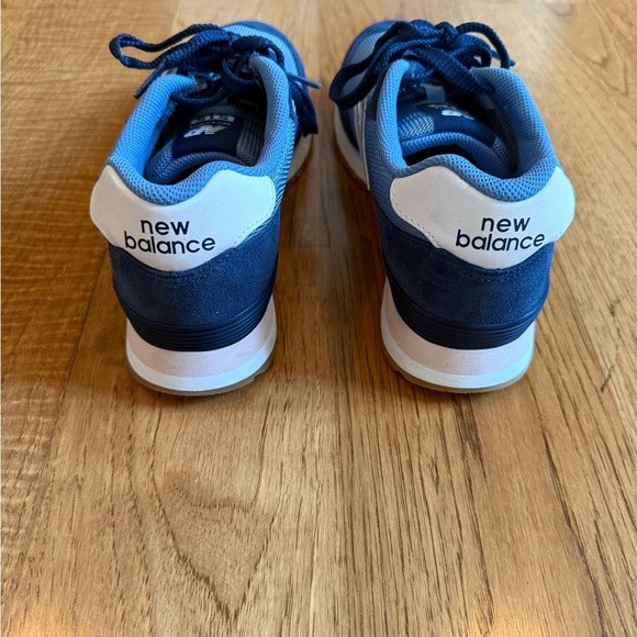 New Balance 515 Blue, Pink, and White Sneakers - Picture 4 of 8